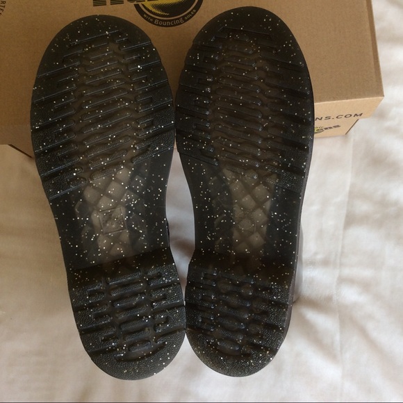 Dr. Martens 1460 COSMIC GLITTER Purple BOOTS - Picture 12 of 16